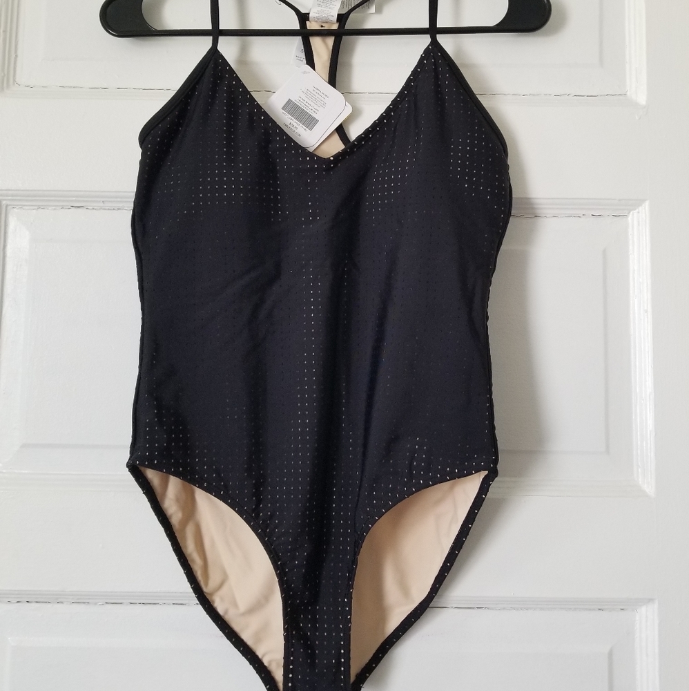 black bathing suit